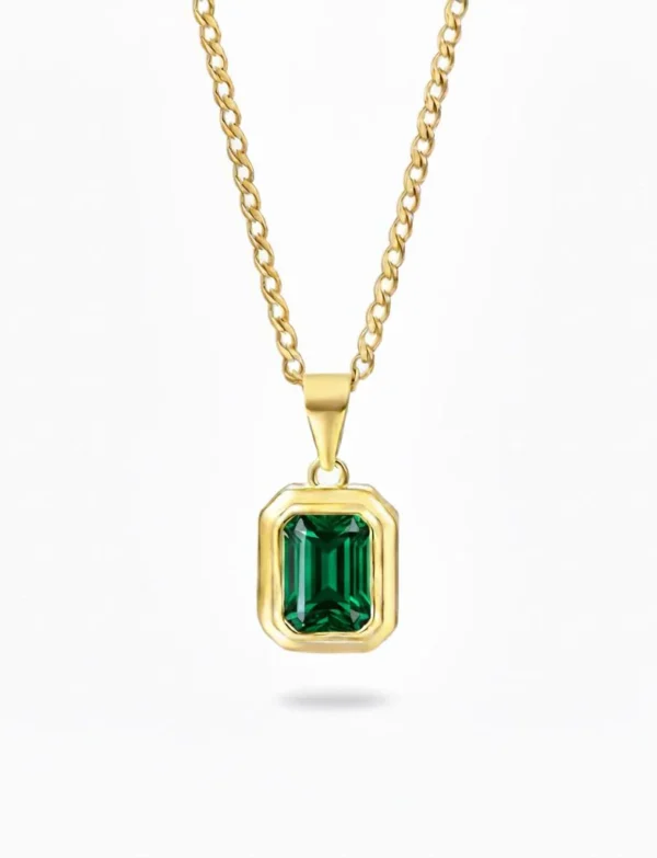 Etheral Necklace Green